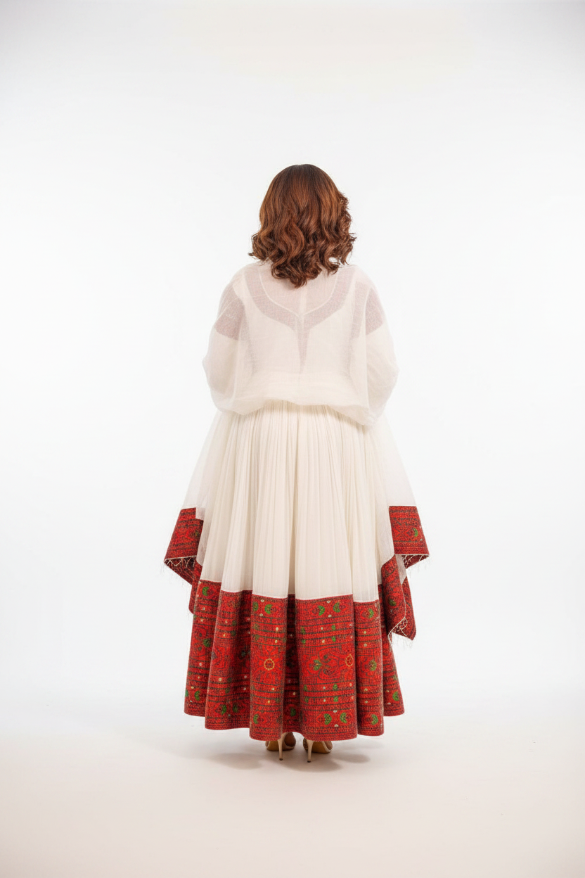 Habesha Kemis back view